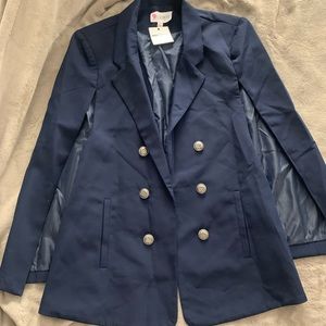 NWT Blazer Cape